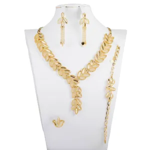 DIY Wedding Jewelry Sets Wedding Jewellery Luxury Jewelry African Jewelry Sets 18k Gold Plated