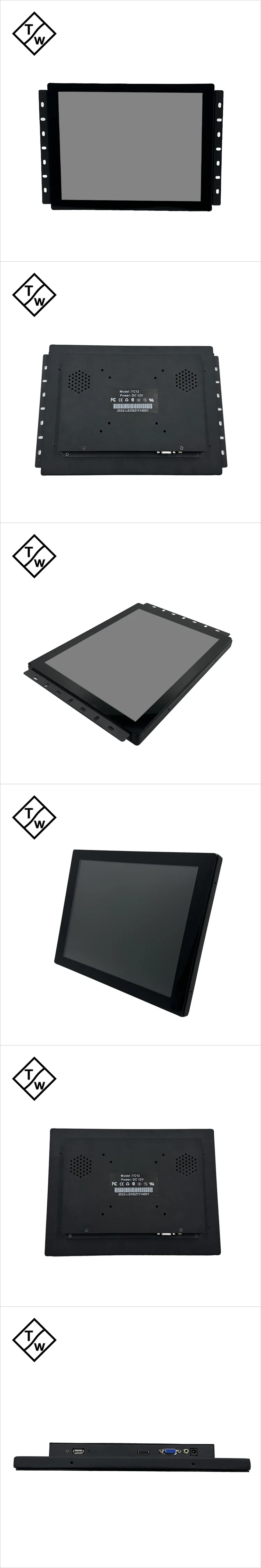 12.1 Inch 4:3 Touch Display - Topwilling Open Frame Monitor