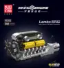 Yuxing 10202 supercoche, motor V12 + caja de cambios (incluye motor).