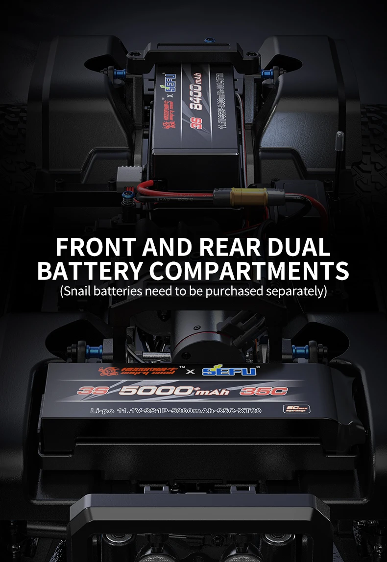 MJX H8H+ RC Car 1/8 4WD 3970 Brushless 8CH Remote Control Toys Climbing Off-Road Truck Aluminum Alloy Parts 80A ESC 35KG Servo