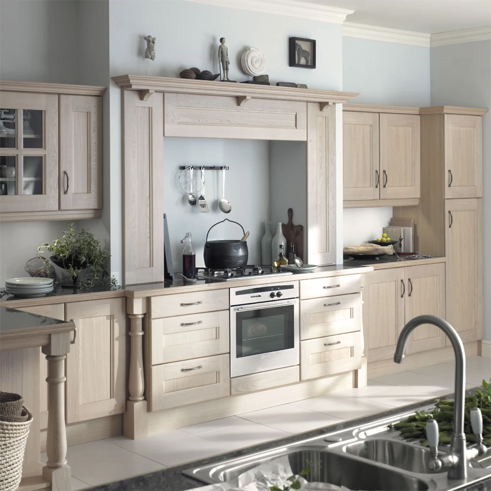 Ready To Assemble Modern Classic All  Wooden  Kitchen Cabinet Witn Any AccessoriesClassic Design Factory Direct