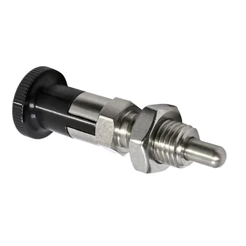 Custom CNC machining with rest position Cam index plunger spring loaded retractable locking pin