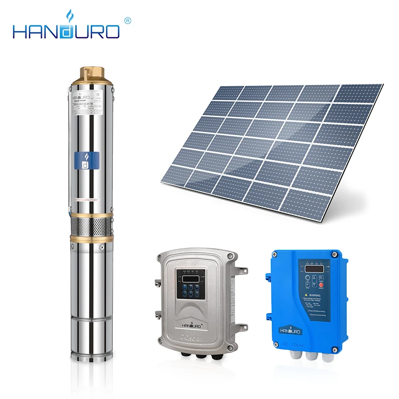 2HP China Bigger Flow 1500w Solar Water Powered Water Pump for Irrigation Yemen Market