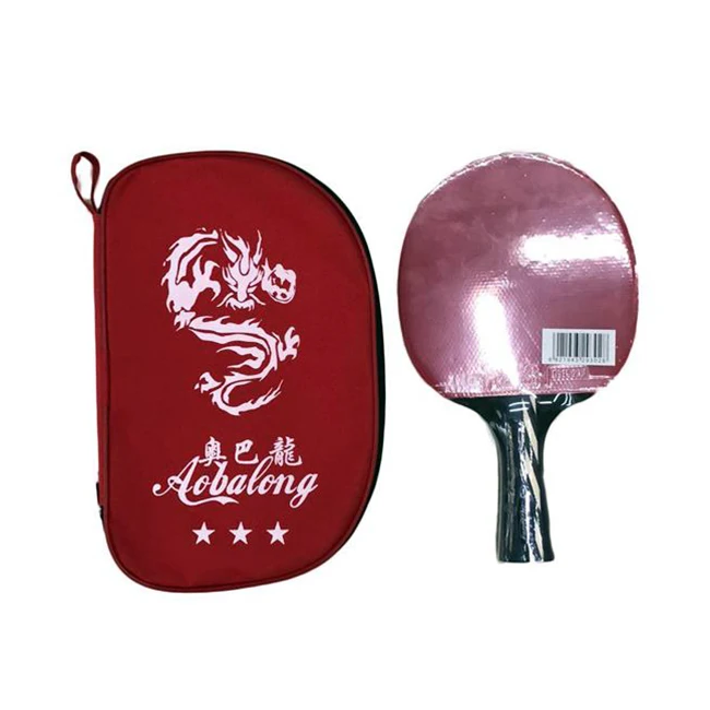 Professional Aobalong 3 Star Basswood Sponge Table Tennis Racket