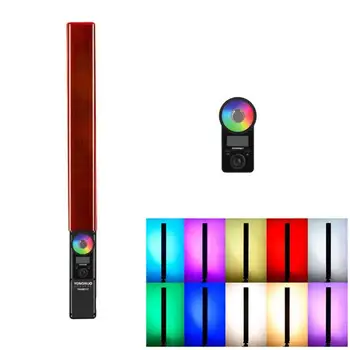 YONGNUO YN360 III YN360III Handheld LED Video Light Touch Adjusting Bi-color 3200k to 5500k RGB Color Temperature with Remote detail image
