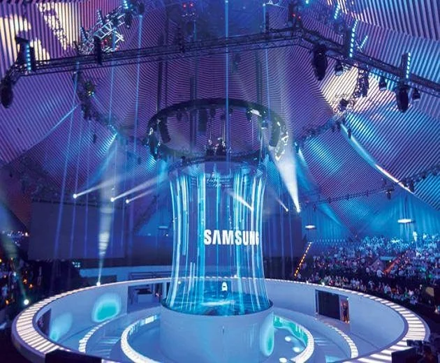 360 Degree 3D Holographic Projector Screen Hologram Mesh Screen for Big Show
