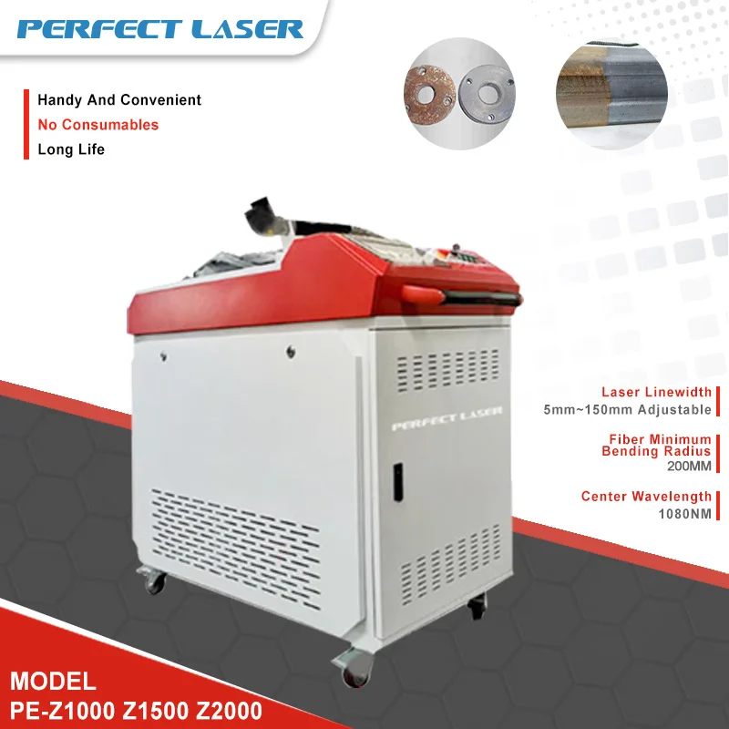 Portable Handheld Max Raycus JPT Oil Paint Laser Rust Remover Cleaner Cleaning Machines Price on Metal Stainless Aluminum Copper