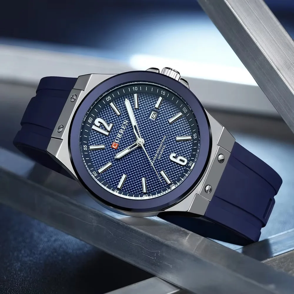 Curren Watch for Men 8467 Waterproof Sport Quartz Watches Top Gift New Digital Mens Wristwatch Clock Reloj Relojes Hombre