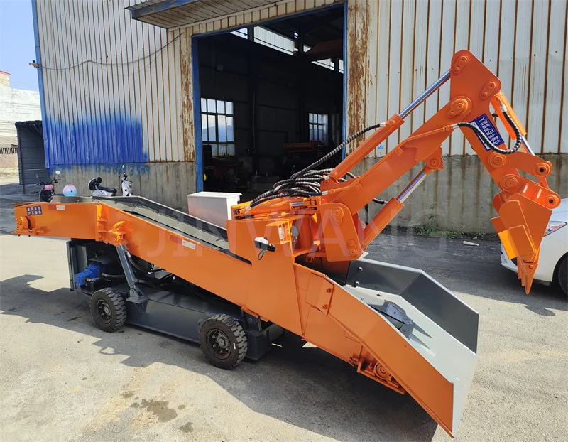 Jinwang Muck Loader Rock Loading Machine Crawler Mucking Loader Tunnel Mucking