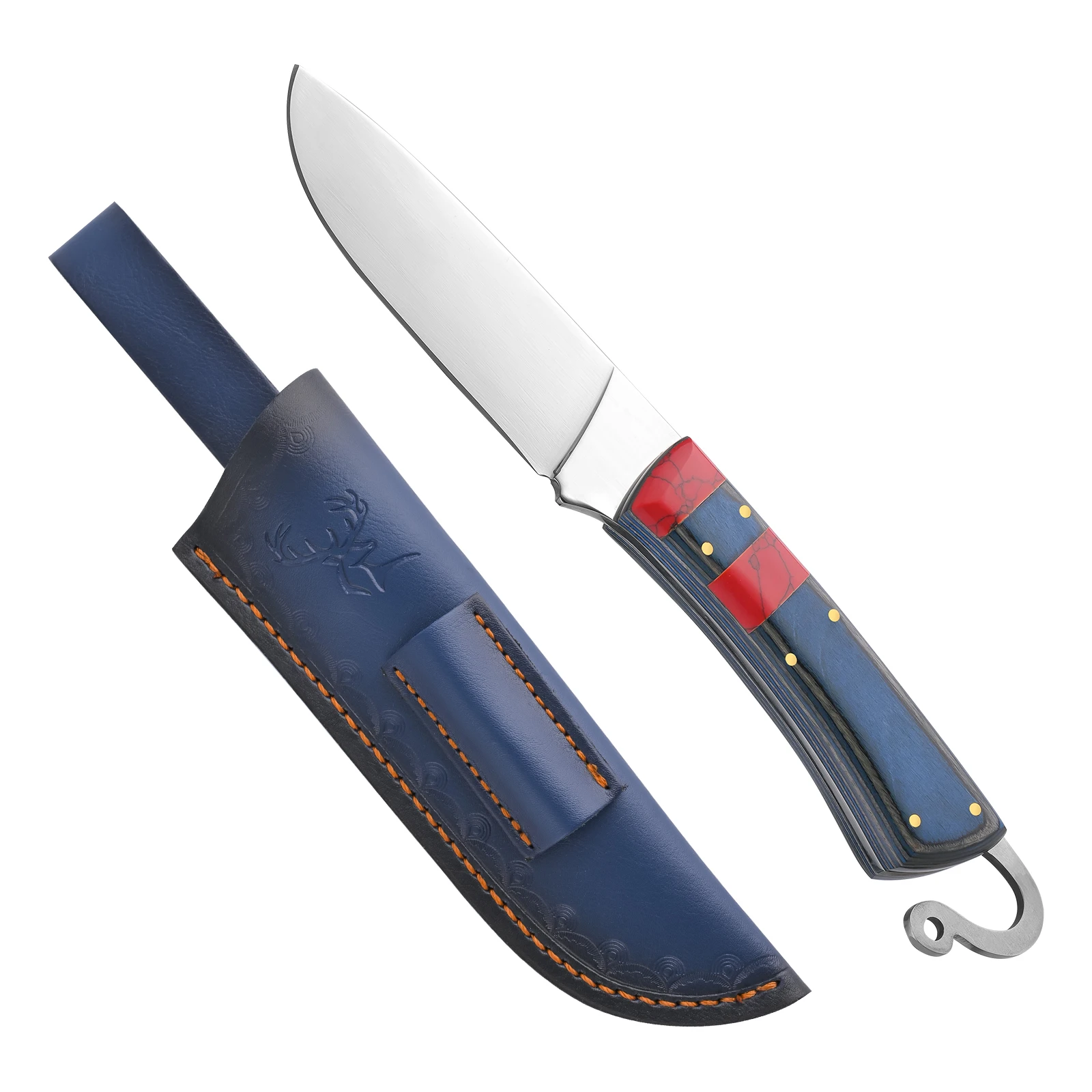 High Quality Sharp Stainless Steel Multi-Purpose Outdoor Utility Knife Camping Survival Knife