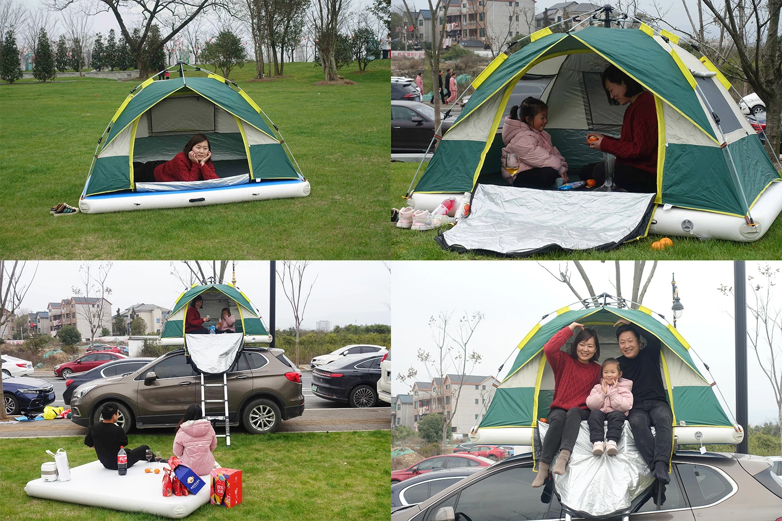 Ultralight Hiking Compact Drop Stitch Air Inflatable Mattress