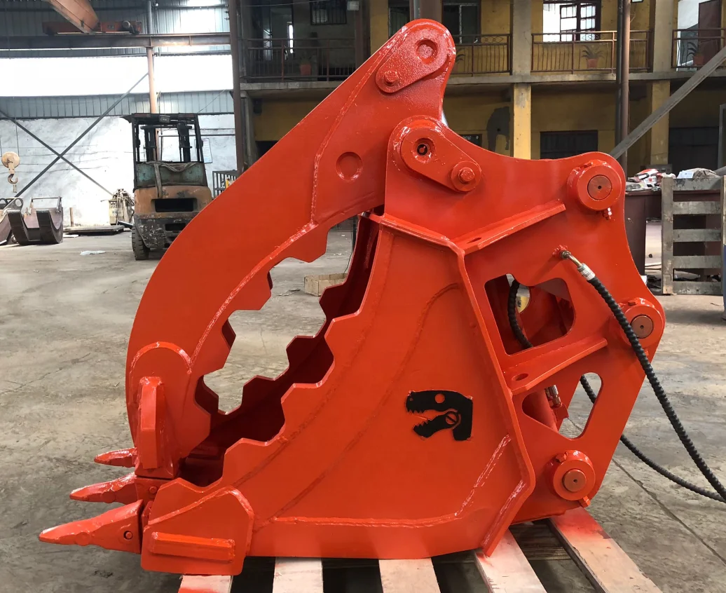 1.2-25T Excavator Grab Bucket Progressive Excavator Hydraulic Thumb