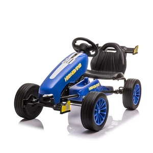 Unisex Kids Pedal Powered Go Kart GM202 Plastic Ride-on Toy with Light Certified for Ages 2-4 Years for 5 to 7 Years Old"