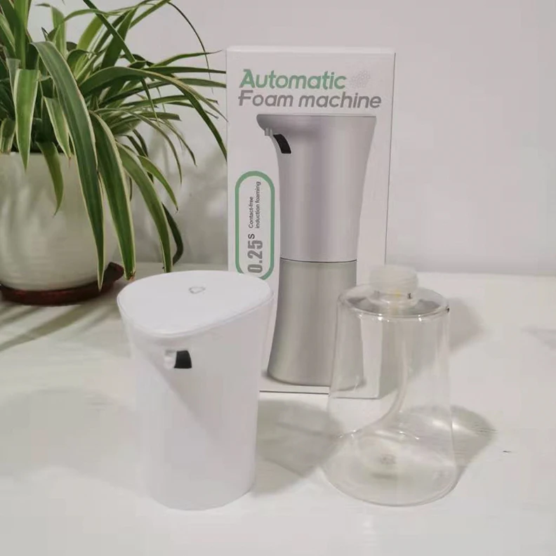 Eco Friendly White ABS Automatic Smart Sensor Touchless Foaming Soap Dispenser Kitchen Bathroom Toilet Gadget