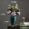 23.6inch/60cm Lavender GreenTip