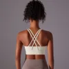 Shallow ivory bra