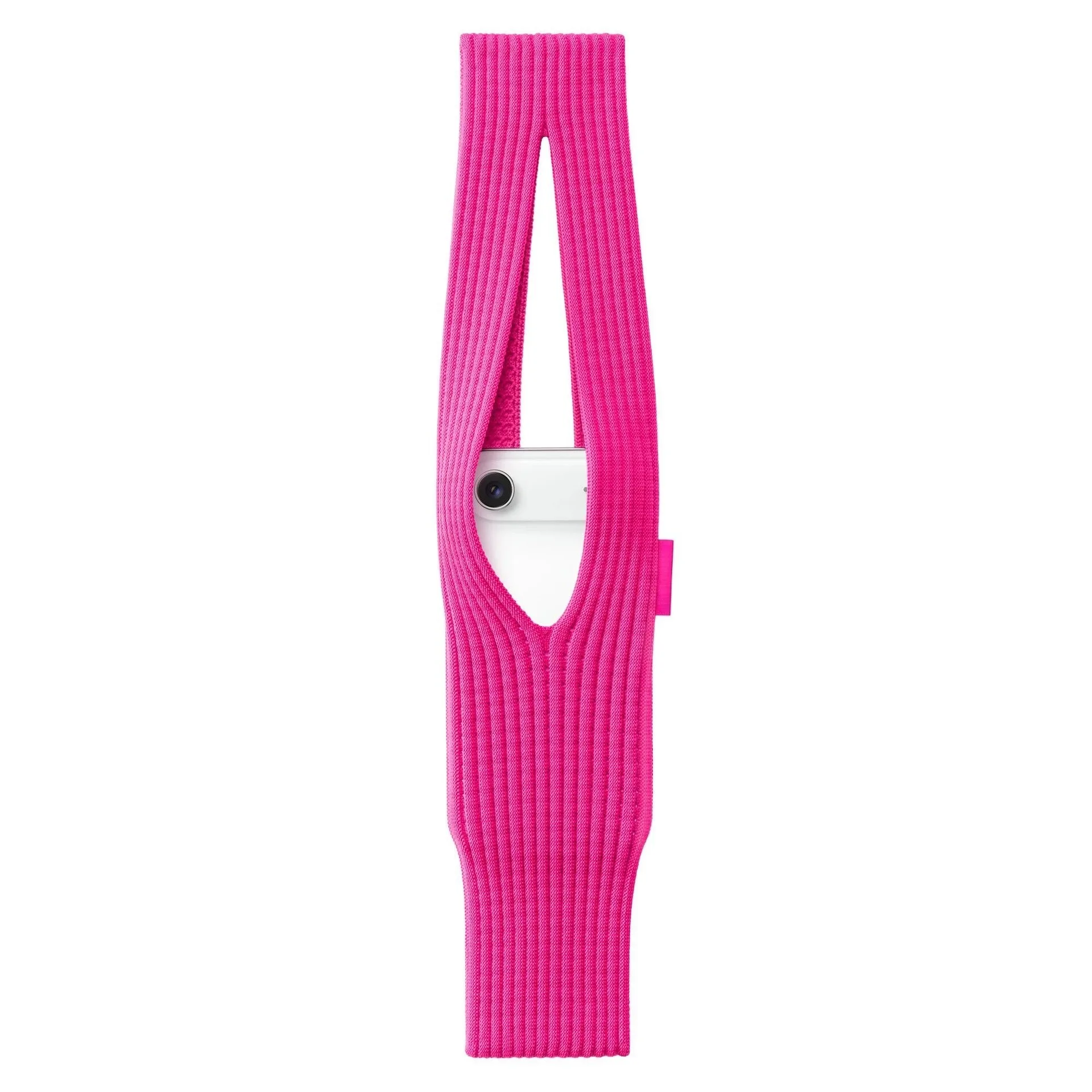 product factory wholesale mobile phone pouch knit crossbody tote bag polyester customization material length for iphone luadtec-8