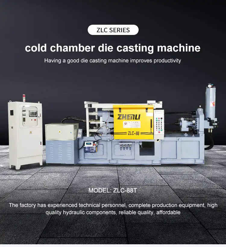 ZHENLI 88Ton Press Casting Machine Full Automatic Aluminum Casting Machine for Faucet Handle details