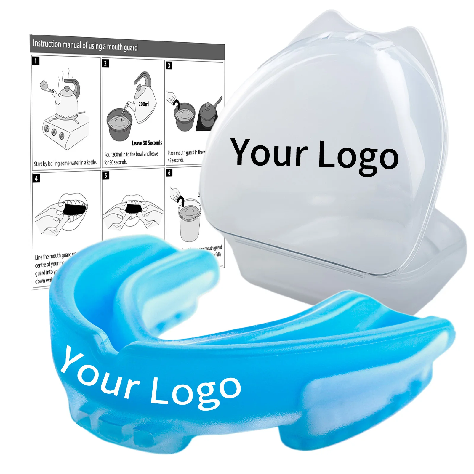 Mouth Guard Mouthguard Custom Logo Sports Boxing Football Basketball Mma Gum Shield Gumshield