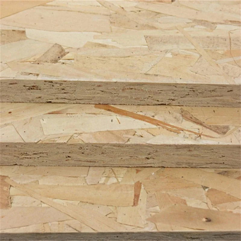 New Products High Level ENF Grade Oriented Strand Board 1220*2745*22mm Melamine Chipboard OSB Board For Shoes Cabinet details