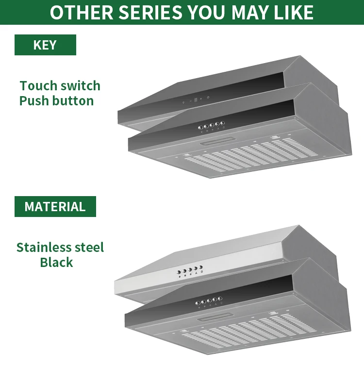 60cm Stainless Steel Builtin Kitchen Aire Range Hood Slim