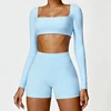 Blue Long Sleeves