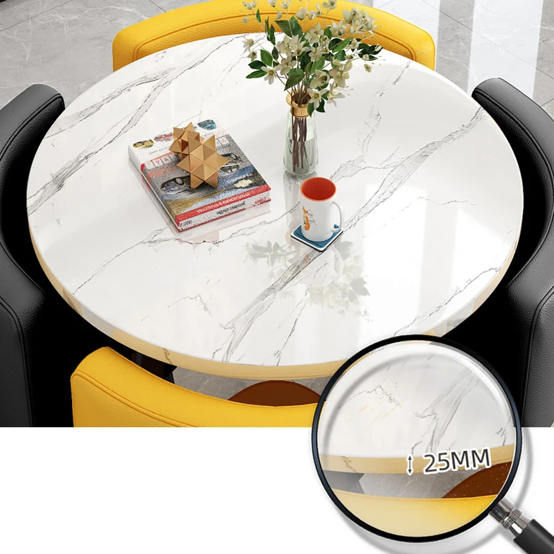 Wholesale  Modern Dining Table Chatting Cheap 4 Chairs Dining Room Table Set Modern Classic Dining Table Set