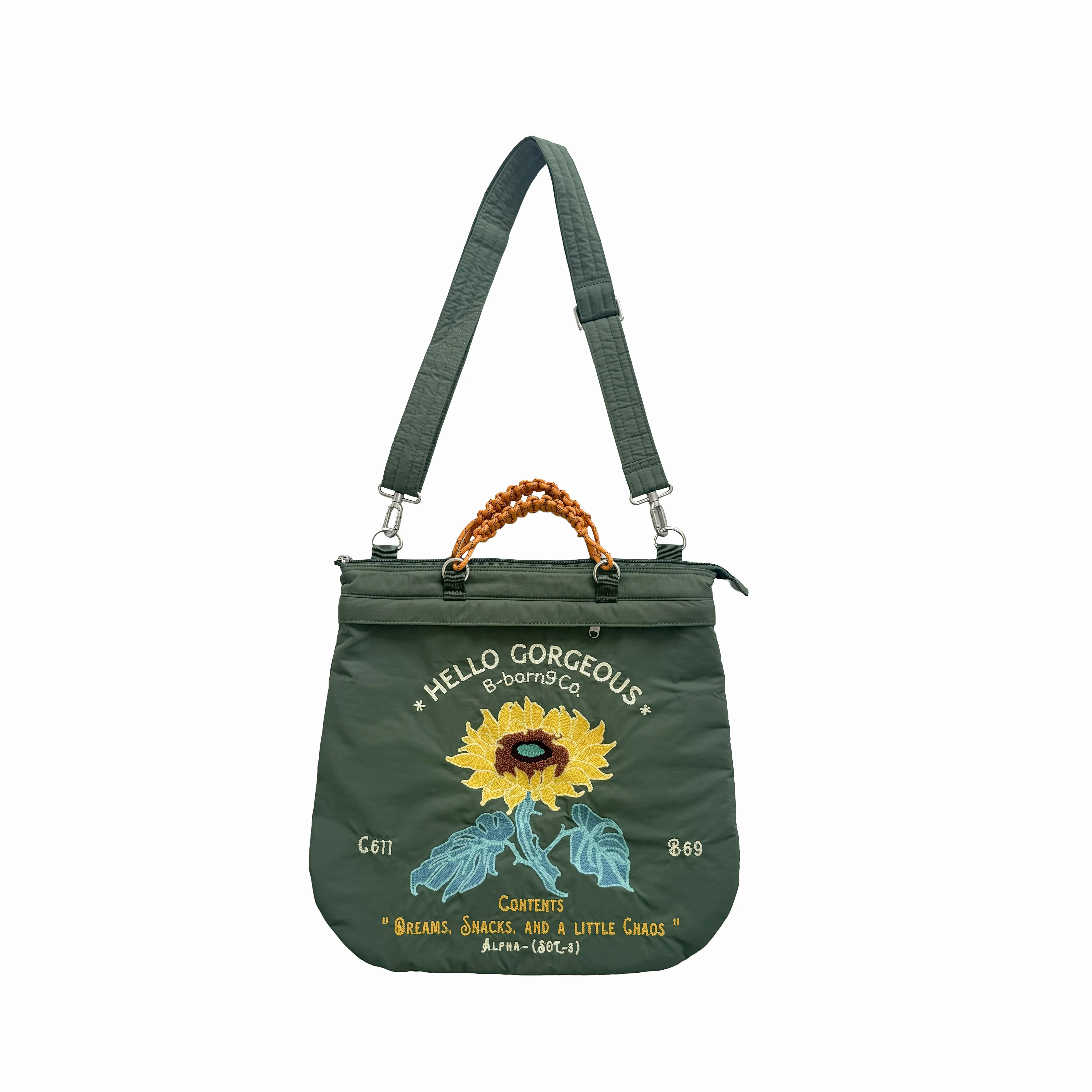 Fashionable Waterproof Canvas Tote Cotton Custom Printed Logo Zipper Closure Eco Friendly Beach Bag
