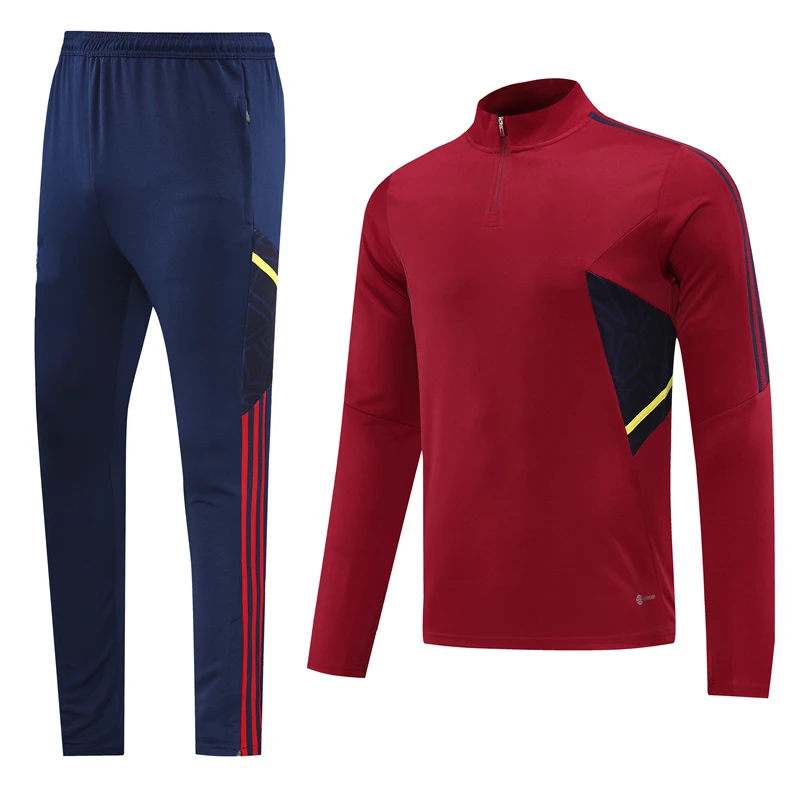 Training Tracksuit Men's Football/soccer Jacket Tracksuit Wholesale