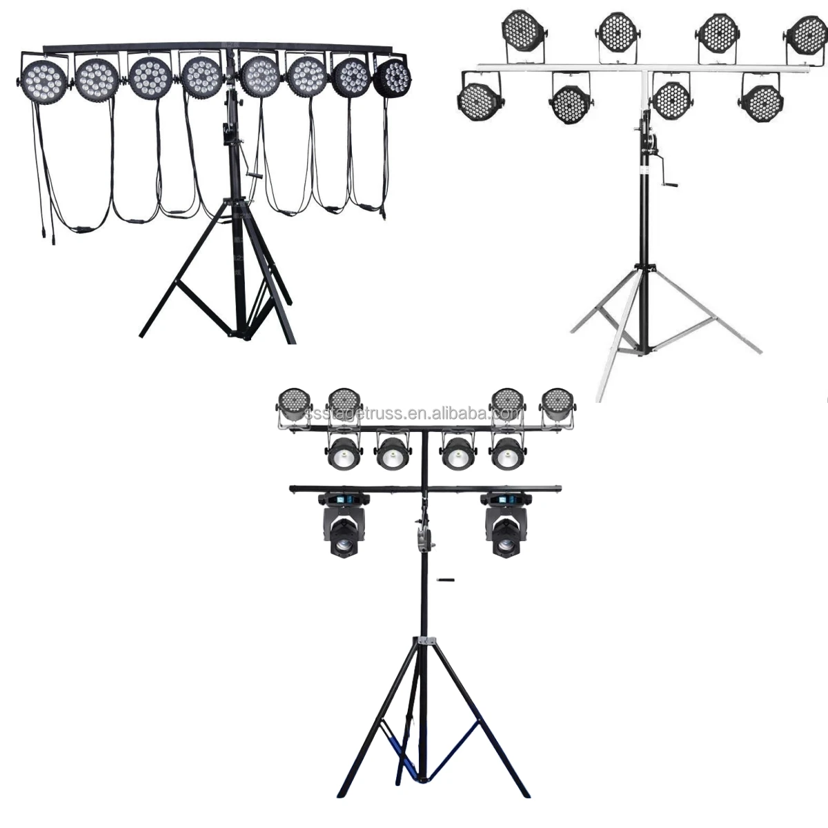 product stage lighting stand professional par light moving head light stand with tripod 4m 60kg lifting stand928-2