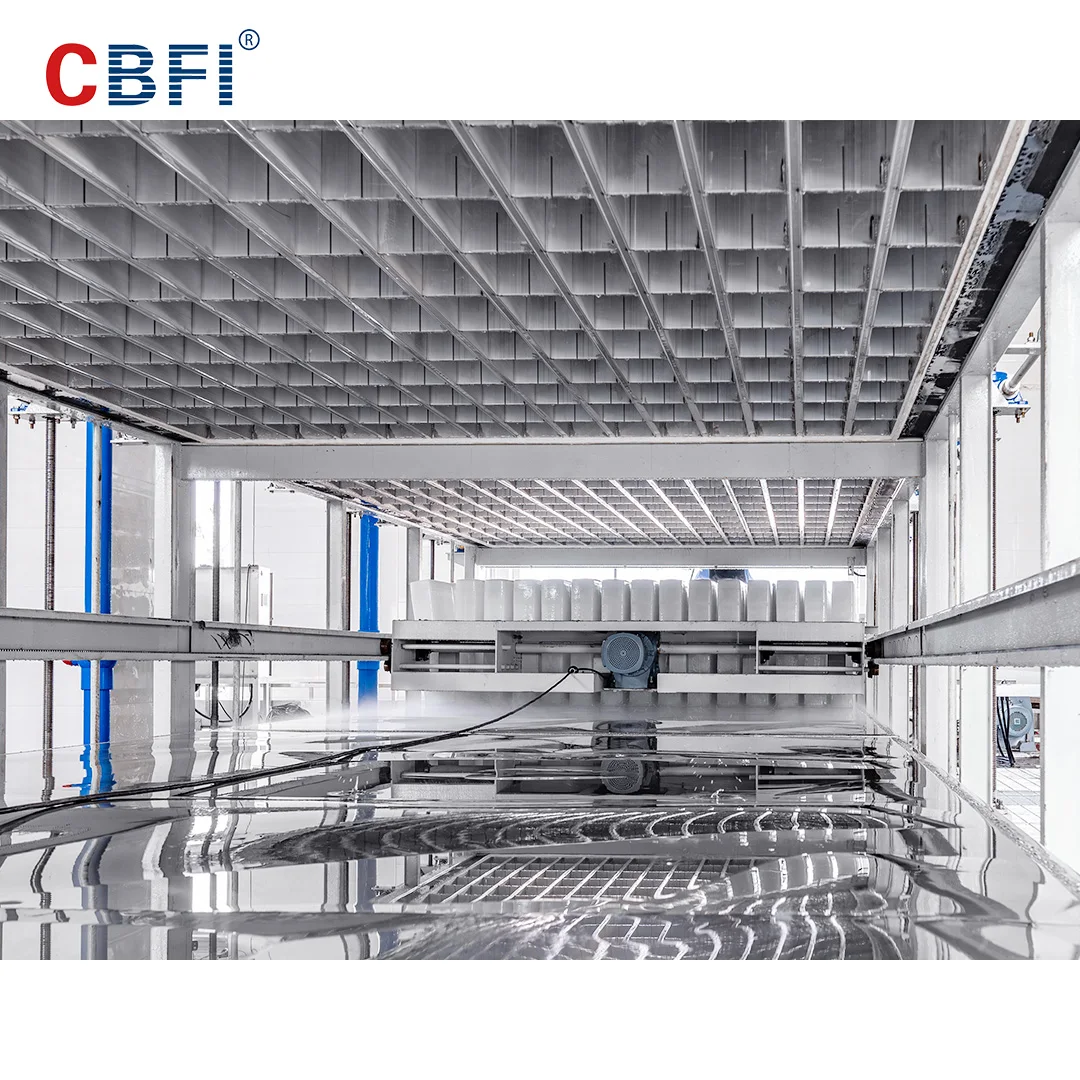 CBFI 162 Tons Direct Cooling Ice Block Machine Maker Low Power Consumption