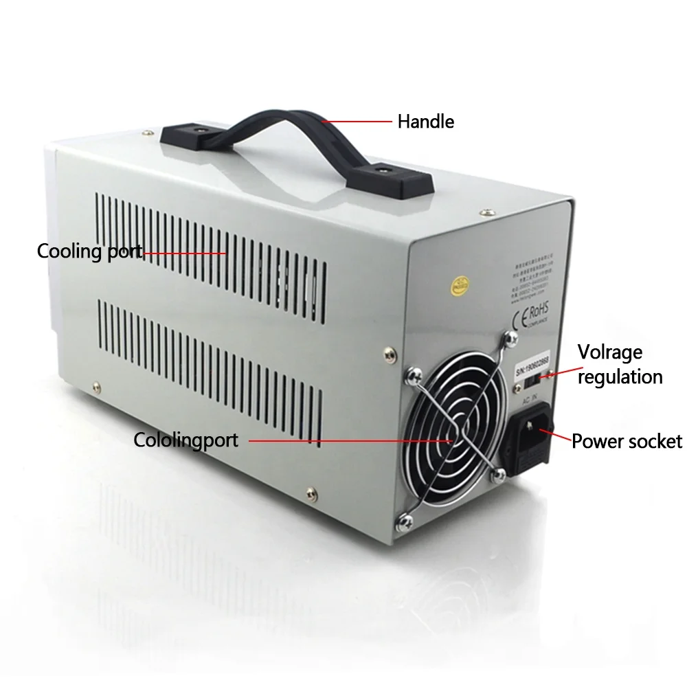 New Ps3010df Dc Power Supply Adjustable 30v 10a 4 Digit Display Usb