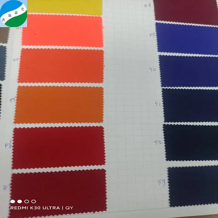 Well Sales Uniform Fabric Wholesale Gabardine Dyed Fabric 100%polyester Woven Fabric