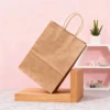 Bolsa de papel marrón
