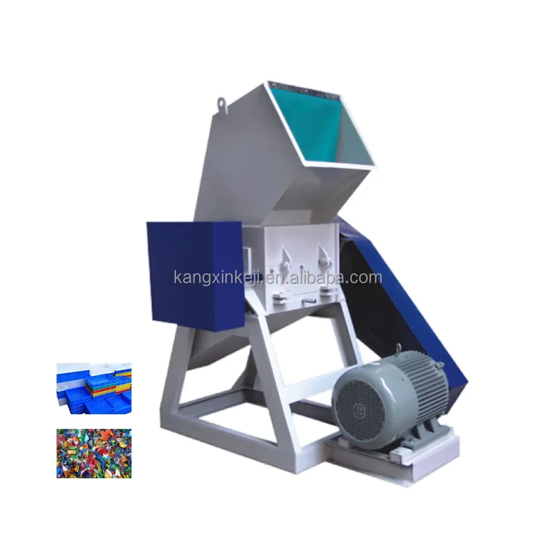 Automatic Waste with Cooling System Shredder Blades Recycling Plastic Pet Bottle Crusher Machine