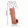 6.3inch Soft Spikes Skin Penis Sleeve