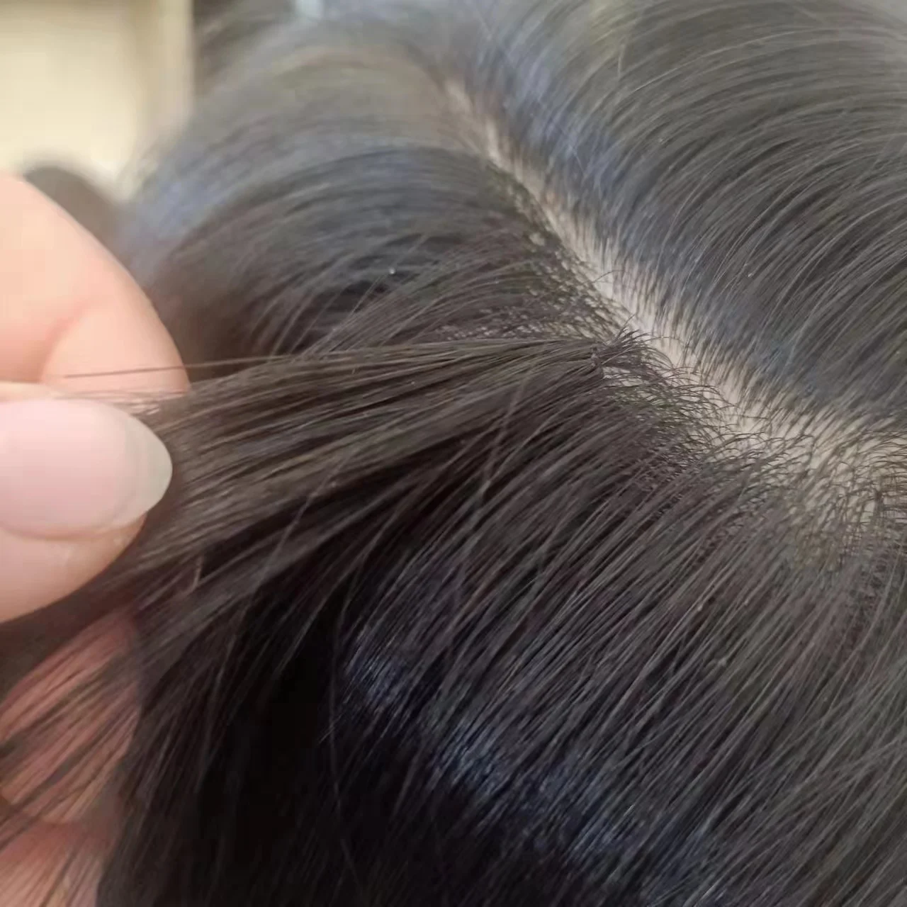 Best Quality Vlight H6 IF2 Feather Hand Tied Nice Day Thailand Bangkok Micro Ring Twist Extensions Natural Wave Style Human Hair