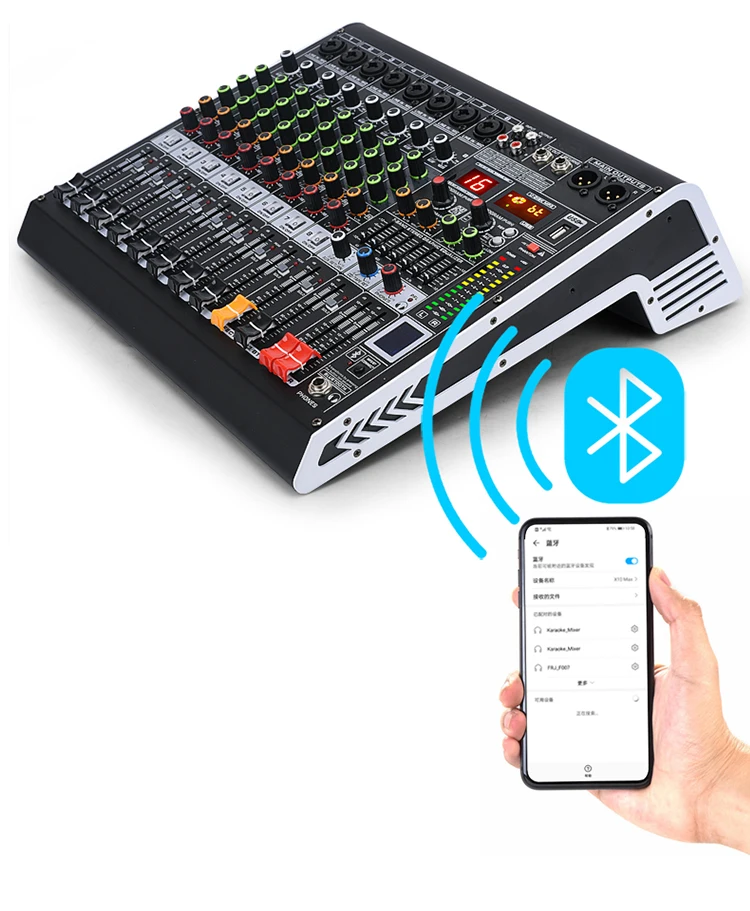 高品質MC8メタルプロフェッショナル8チャンネルミニオーディオ