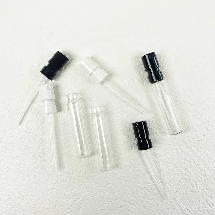 Hot Sale 1.5ml 2ml 2.5ml Glass Perfume Vial Bottle Small Sample Perfume Bottle Refill Perfume Sprayer