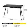 Folding table-black