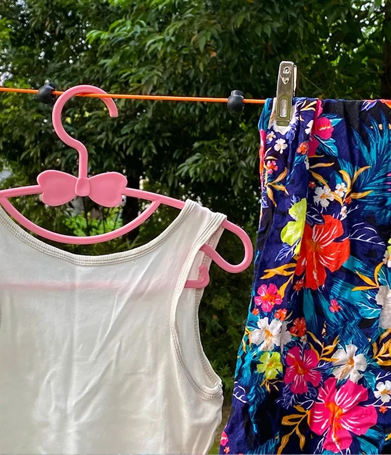 Travel Clothesline Cord Adjustable Camping Clothes Line For Outdoor