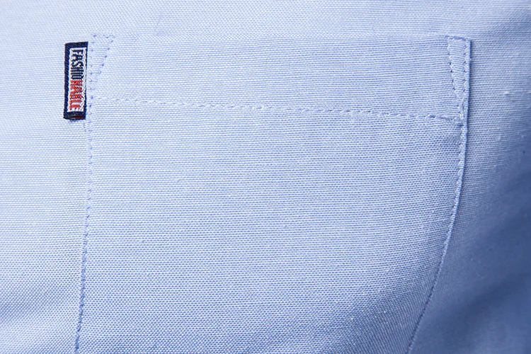 Men's Slim Shirt Long Sleeve Oxford Large Size Casual Summer Button Up Shirt For Men Formal Work Shirts229_voghion.com