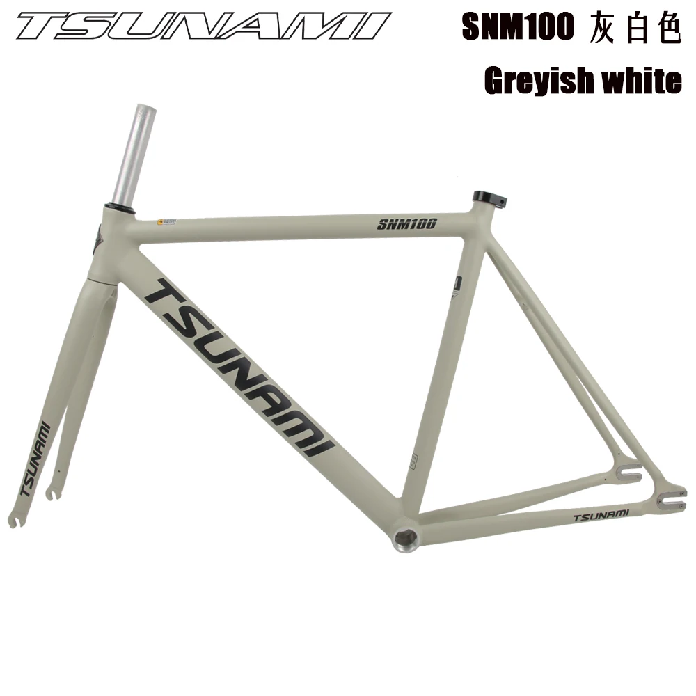 TSUNAMI SNM100 bisiklet şasisi sabit dişli taşıyıcı kiti 49cm 52cm