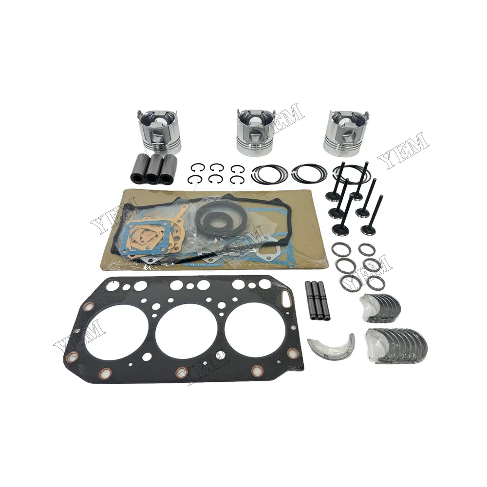 3TN100 Overhaul Rebuild Kit For Yanmar Gasket Piston Set