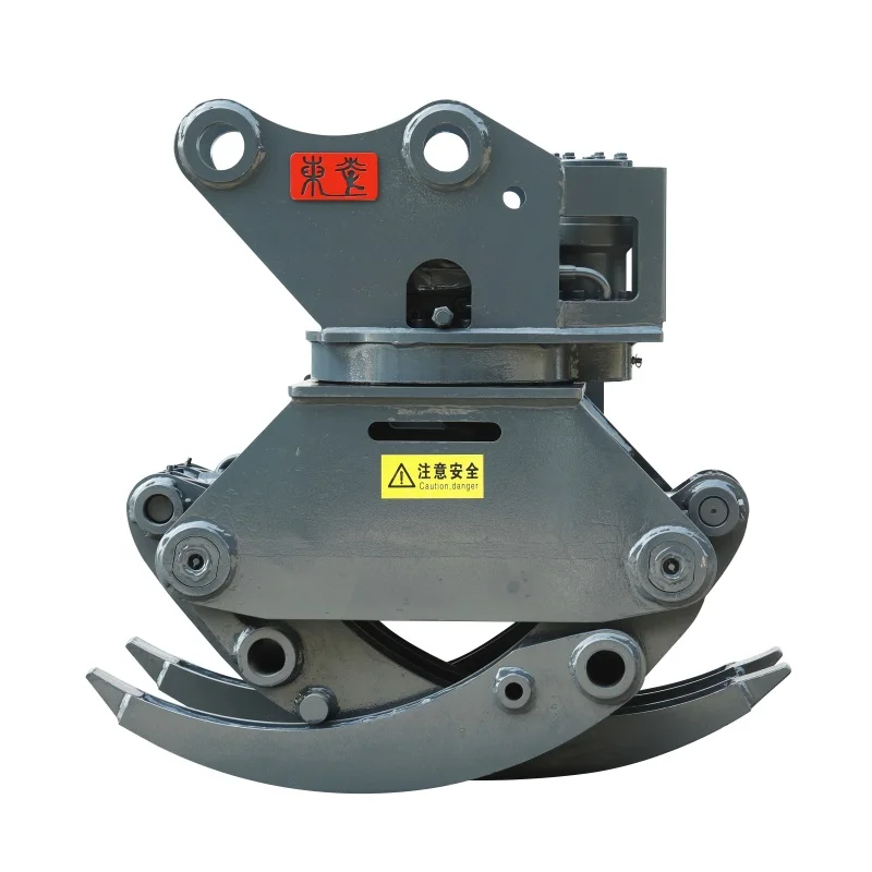 Factory Sell Excavator Hydraulic Grapple With Hydraulic 360 Rotation