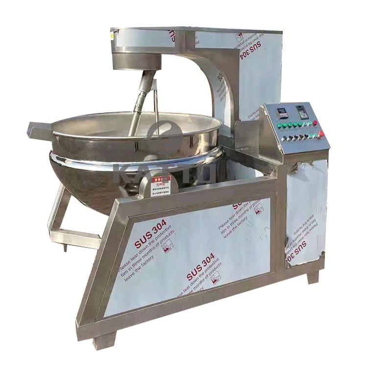 Fully Automatic Peanut Frying Pan and Sugar Boiling Pan