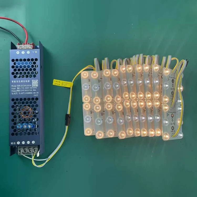 product 10v 220v led module remote controlled 6 led white yellow multi chip modular lights for hotel light landscape lights-5