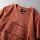 T-shirt Wholesale Hip Hop Custom Logo 100% Cotton Washed Shirts Distressed Vintage T-shirt Mens Original Oem Custom 3d Embossed Clothes