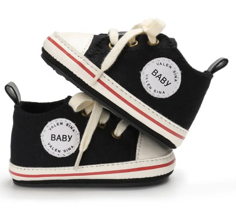 Новая модная парусиновая обувь для маленьких мальчиков и девочек, спортивная обувь оптом От 0 до 1 года