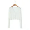 เสื้อคาร์ดิแกนสีขาว